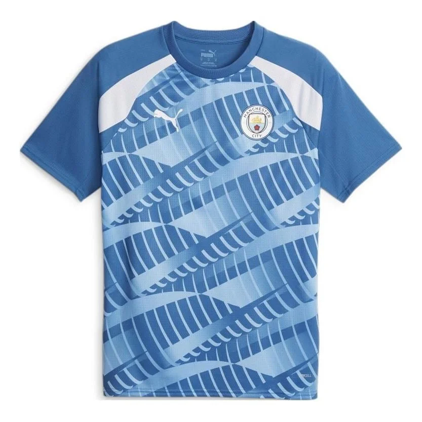 PUMA Manchester City Men's Pre match Jersey 'Blue' 772844-10 - 1