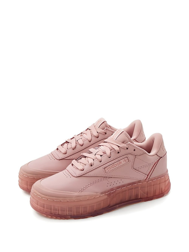Reebok Club C Double Geo "Smokey Rose" sneakers outlook