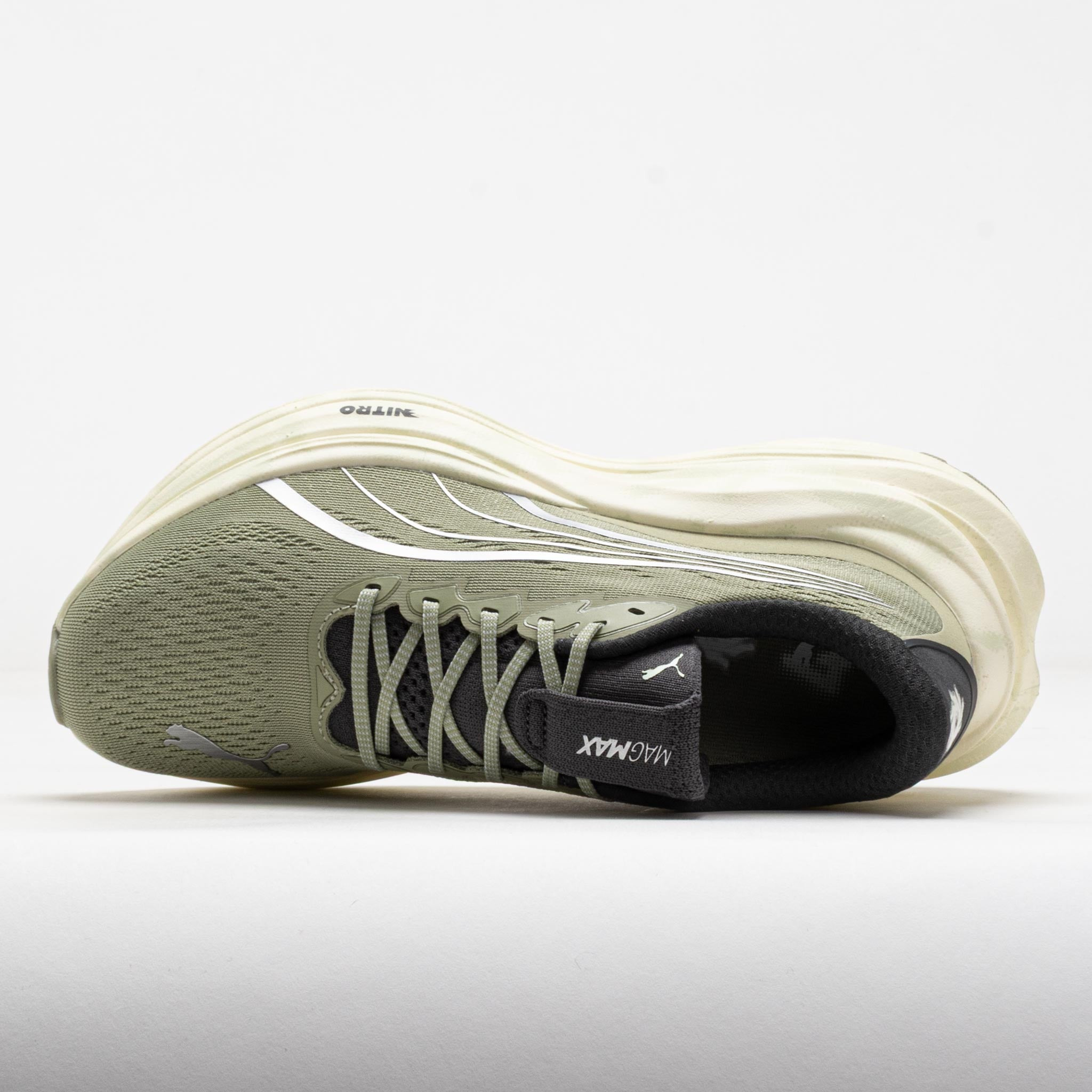 Puma MagMax NITRO Women's Lux Army/Warm White/Dusky Gray - 3