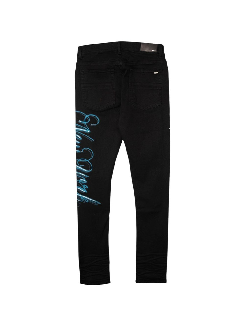 AMIRI logo-detail jeans outlook