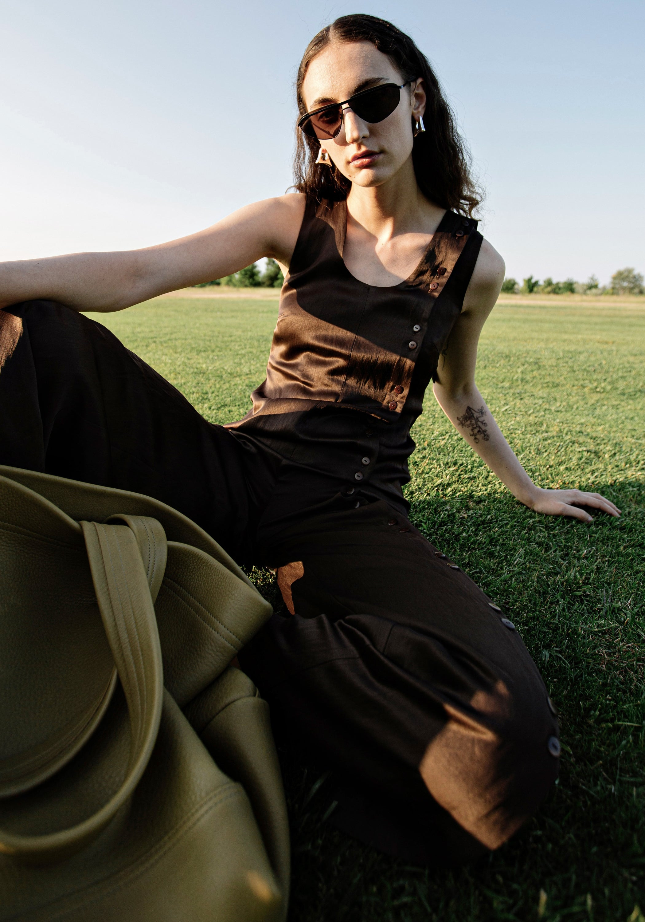 FALCON
Sleeveless wide-leg jumpsuit - 2