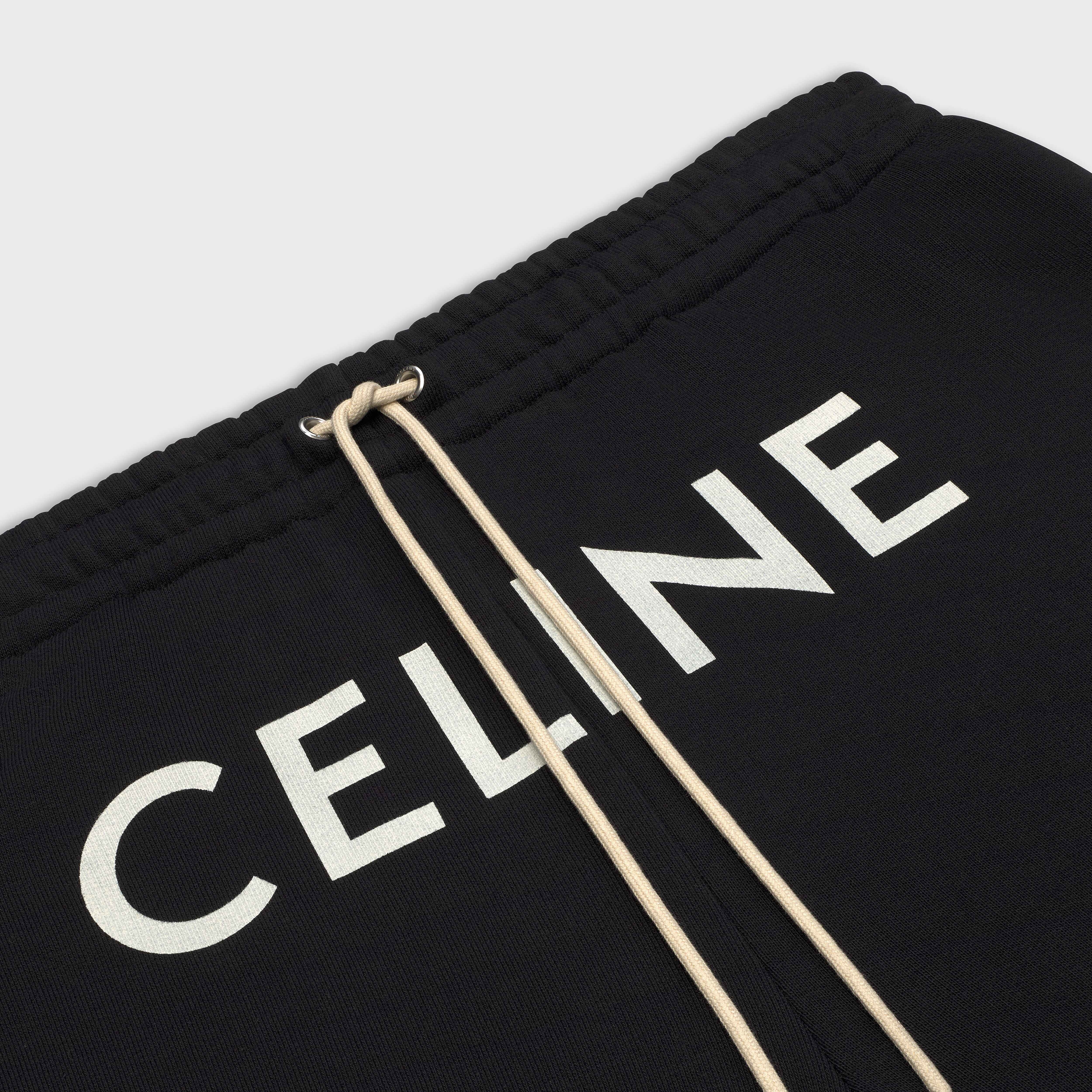 CELINE TRACK PANTS IN COTTON FLEECE - 3