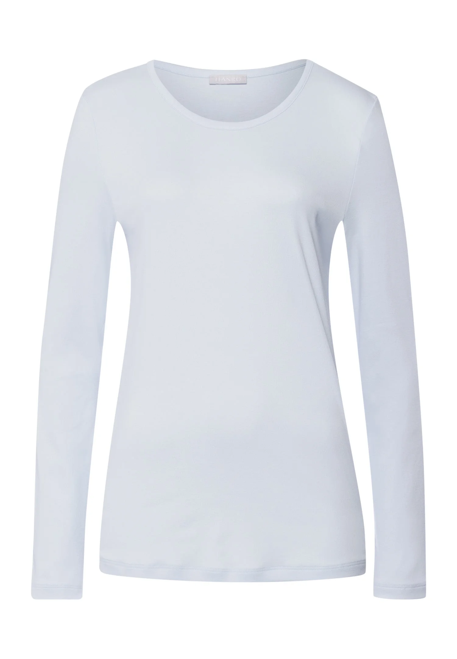 Loungy Nights Relaxed Round Neck Cotton Top - 1