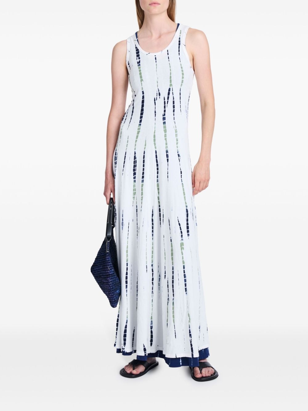 graphic-print jersey maxi dress - 2
