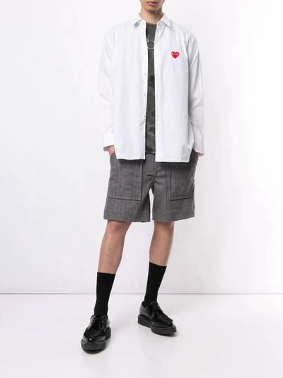 Comme des Garçons PLAY embroidered logo shirt outlook