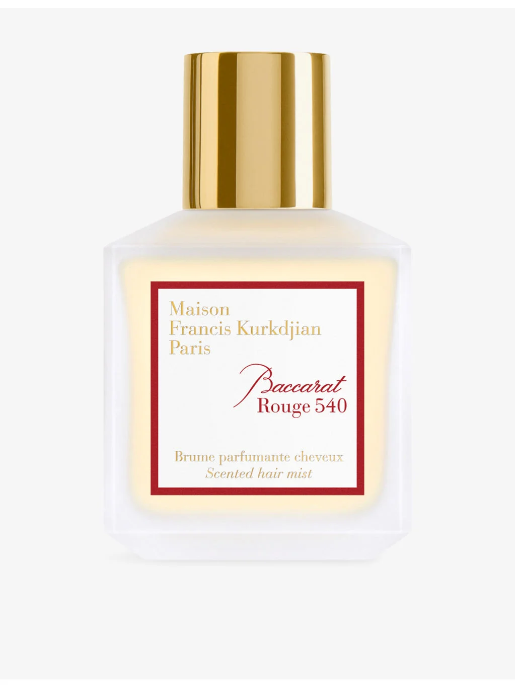 Baccarat Rouge 540 scented hair mist 70ml - 1