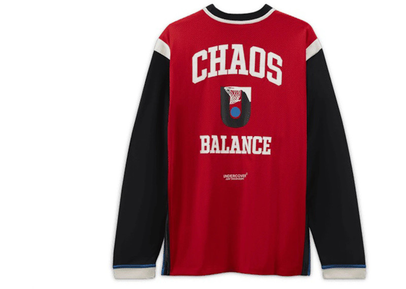 Nike Nike x Undercover L/S Shooting Top Red/Black outlook