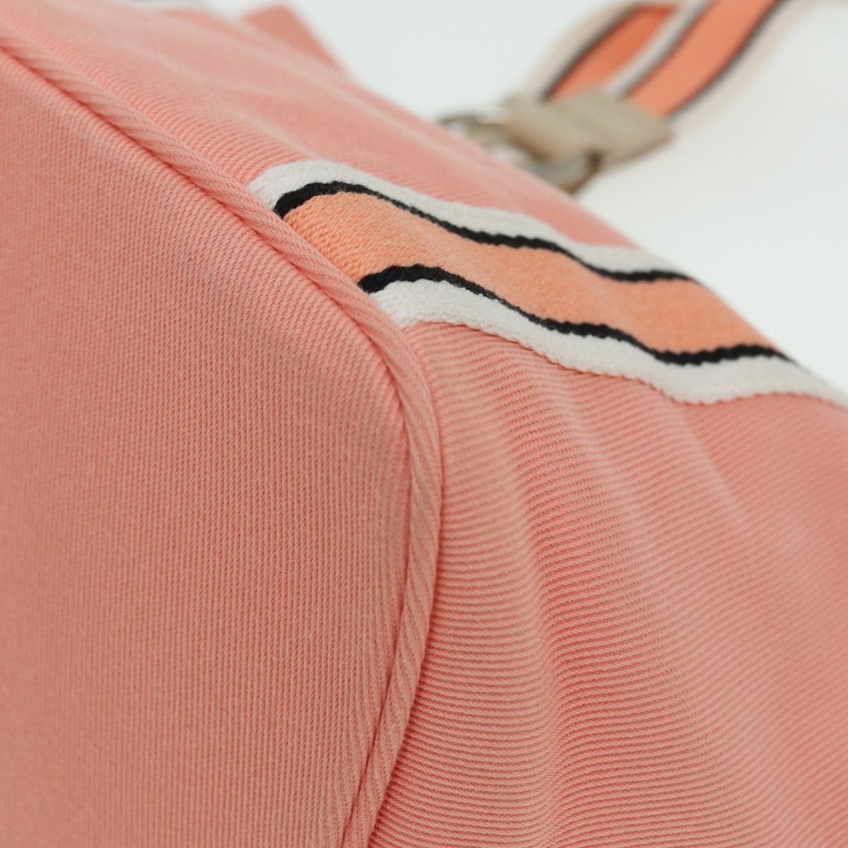 Burberry Blue Label Tote Bag Canvas Pink - 11