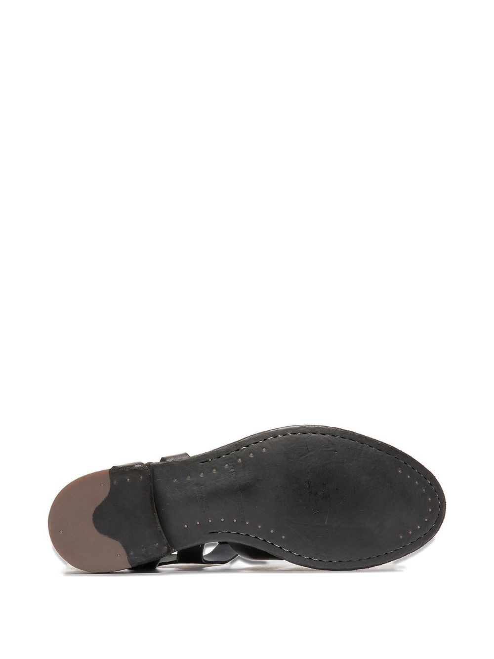 woven buckle sandals - 4