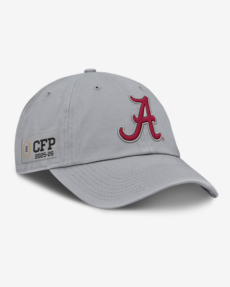 Alabama 2025/26 College Football Playoff Bound Club Men's Nike College Adjustable Hat 3