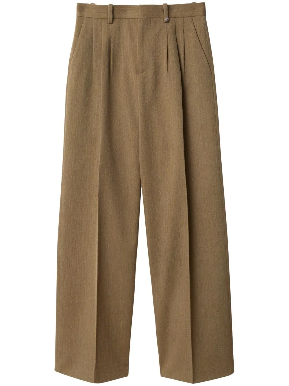 wool tailored trousers - 1