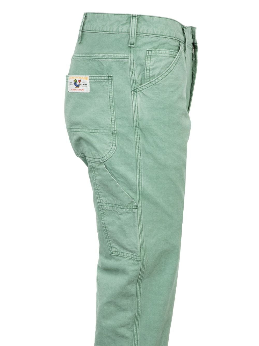 Garment Dyed cotton trousers - 3
