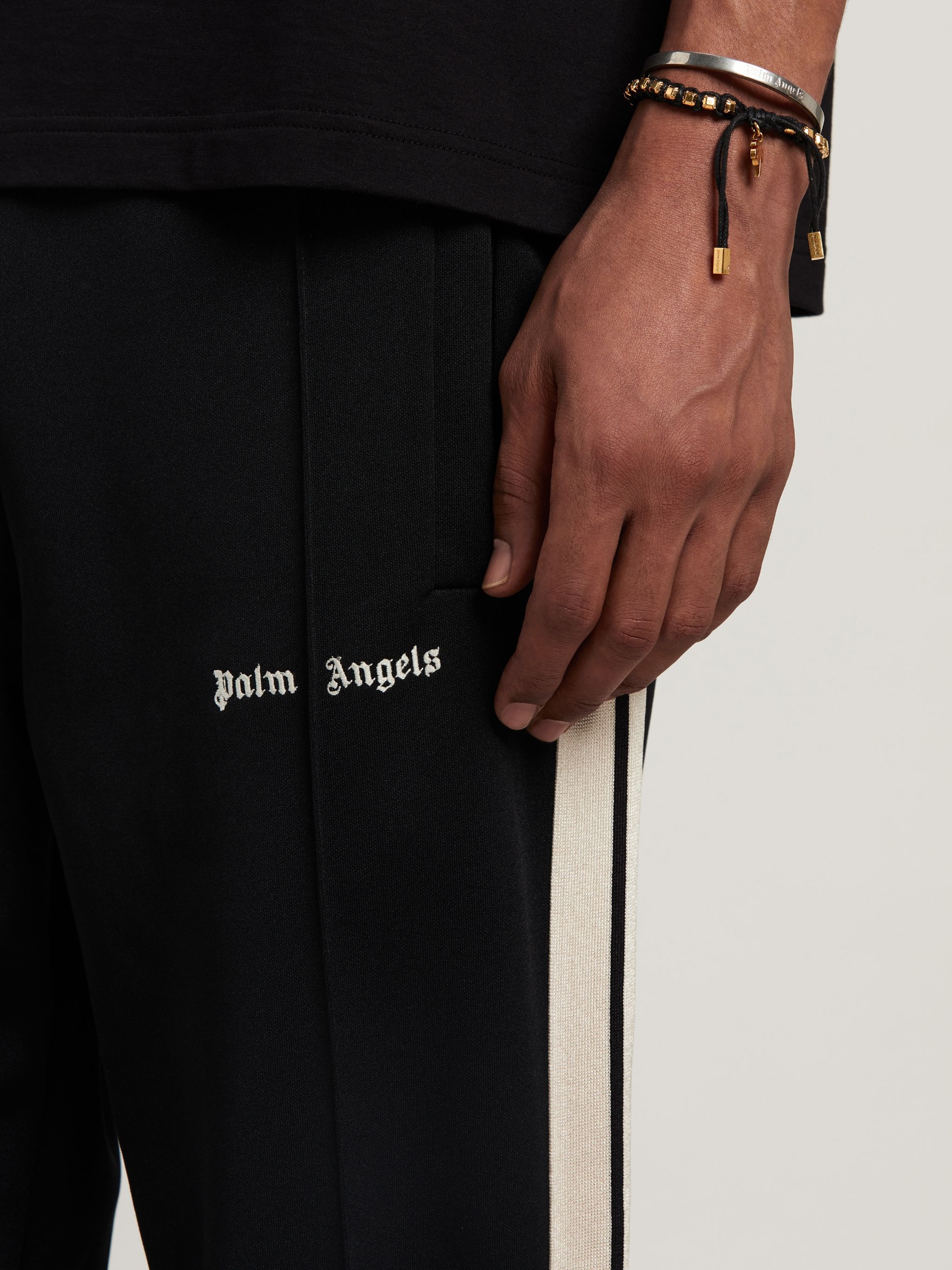 パンツ Palm Angels \"Logo Tape\" knitted trousers Palm Angels Logo Track Pants | REVERSIBLE