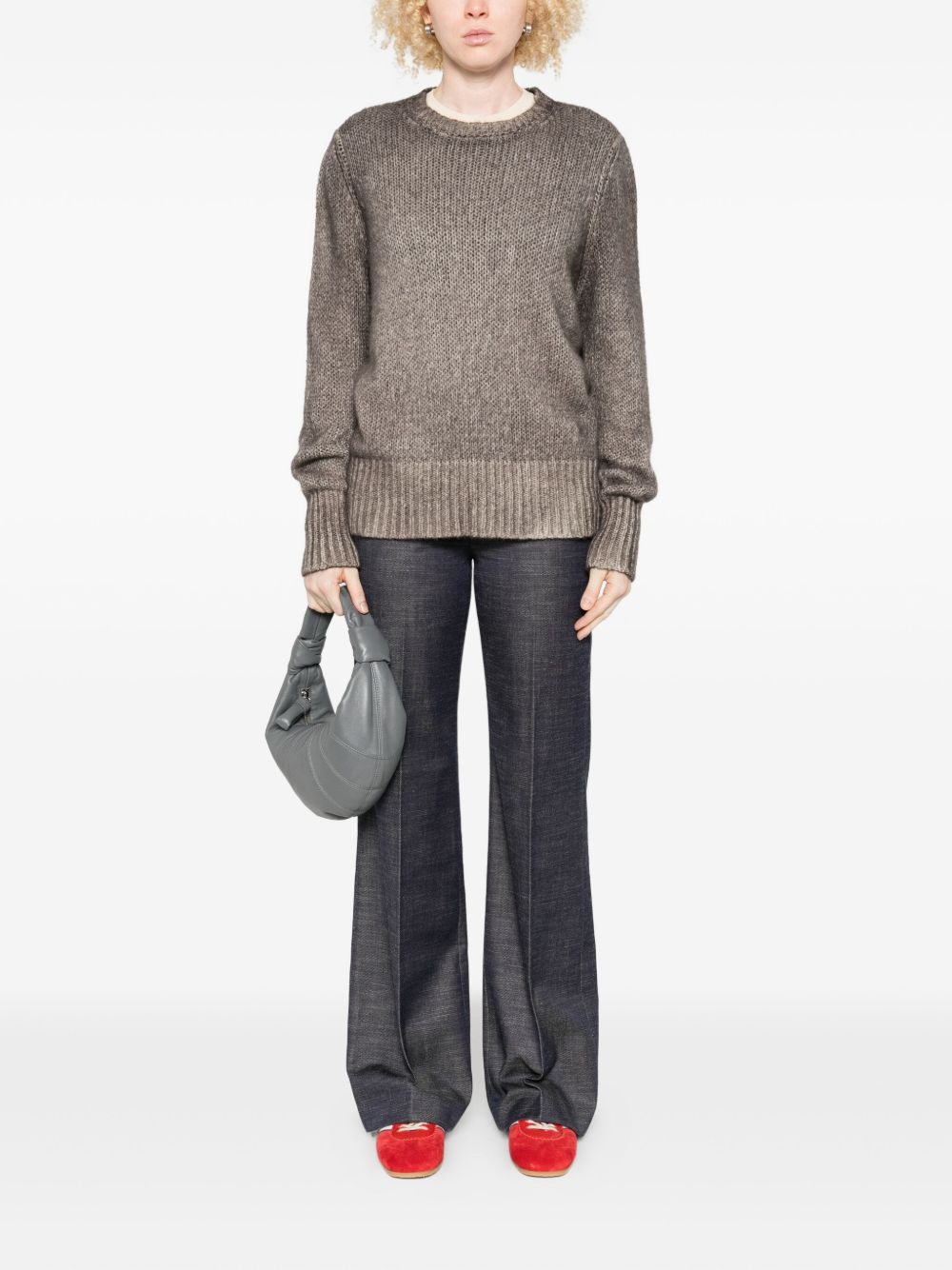 round-neck sweater - 2