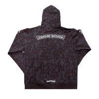 送料込◆Chrome Hearts Plus Cross AllOver Print Zip Up Hoodie Chrome Hearts Chrome Hearts Plus Cross All Over Print Hoodie