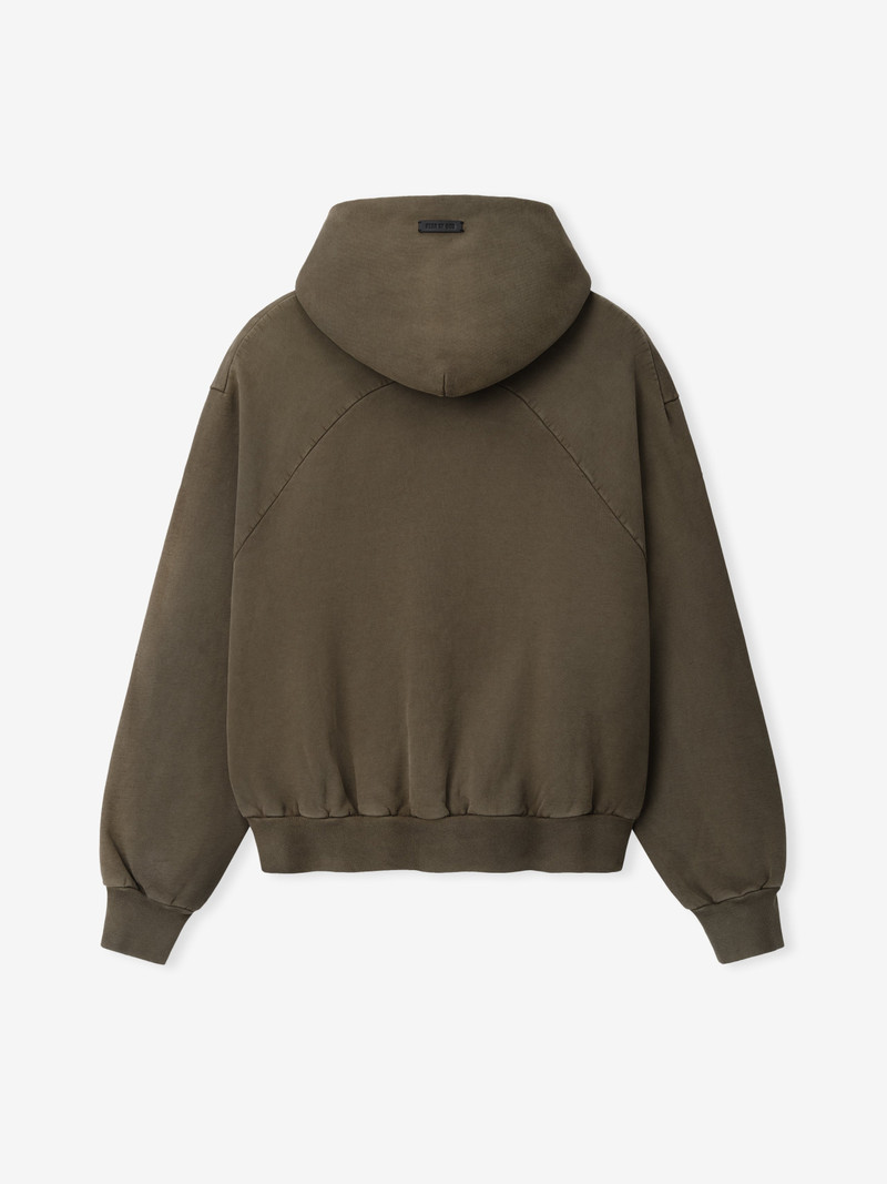 Sunfaded Classic Half Raglan Hoodie W/ Pocket 5