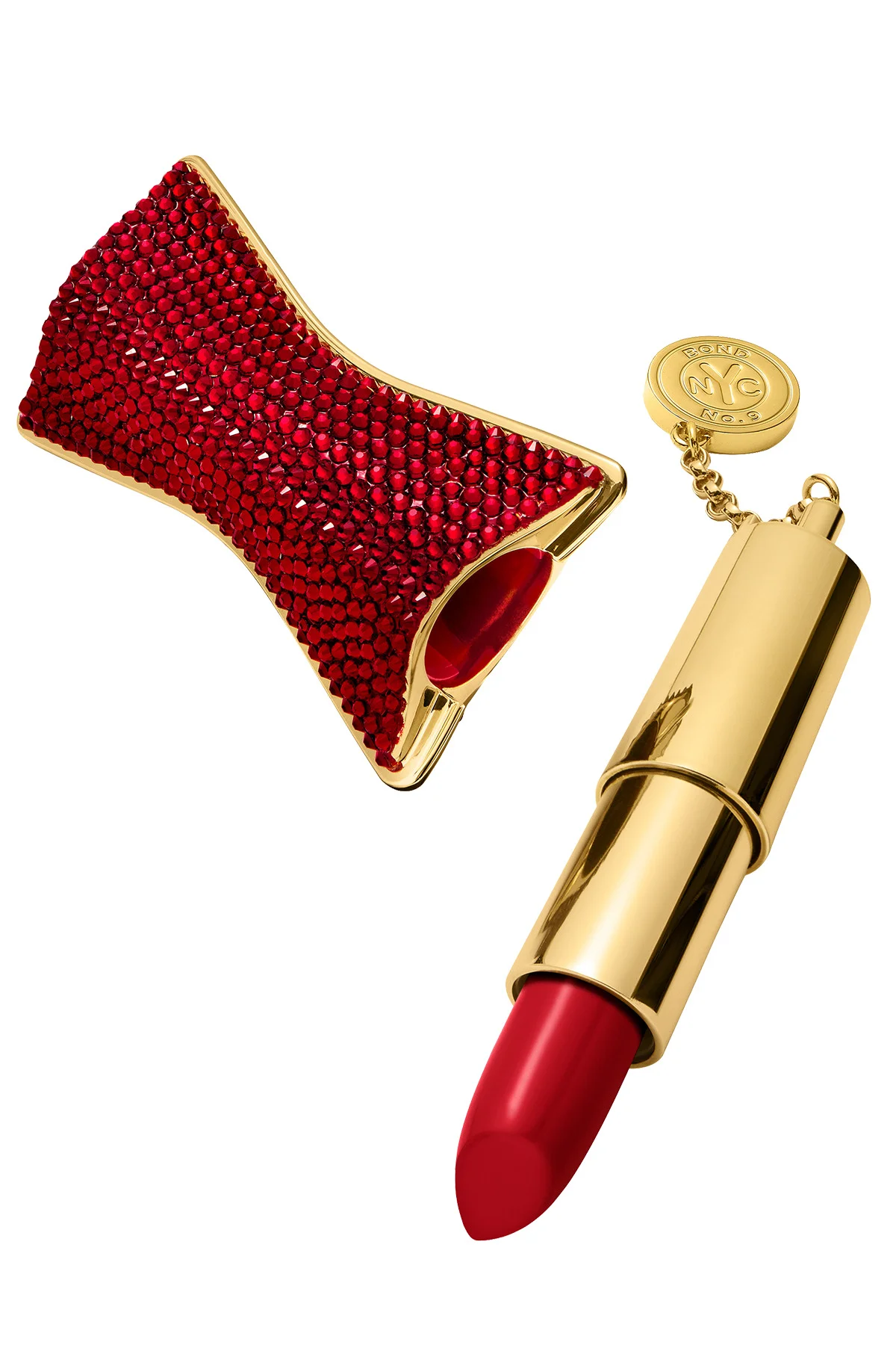 REFILLABLE LIPSTICK WITH SWAROVSKI® CRYSTALS - NOLITA - 1