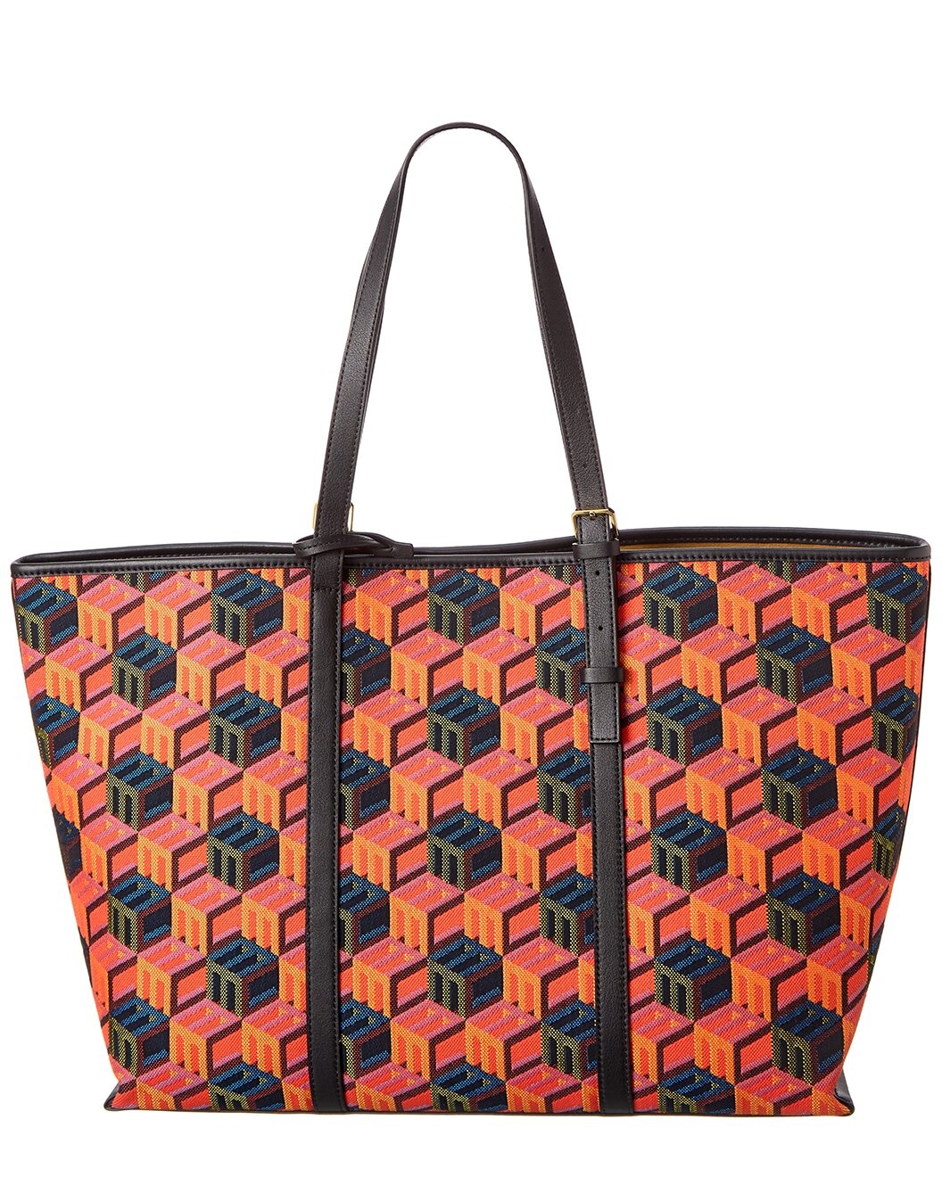 MCM Cubic Monogram Jacquard Tote - 2