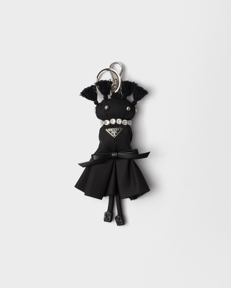 Re-Nylon Teddy keychain charm 1