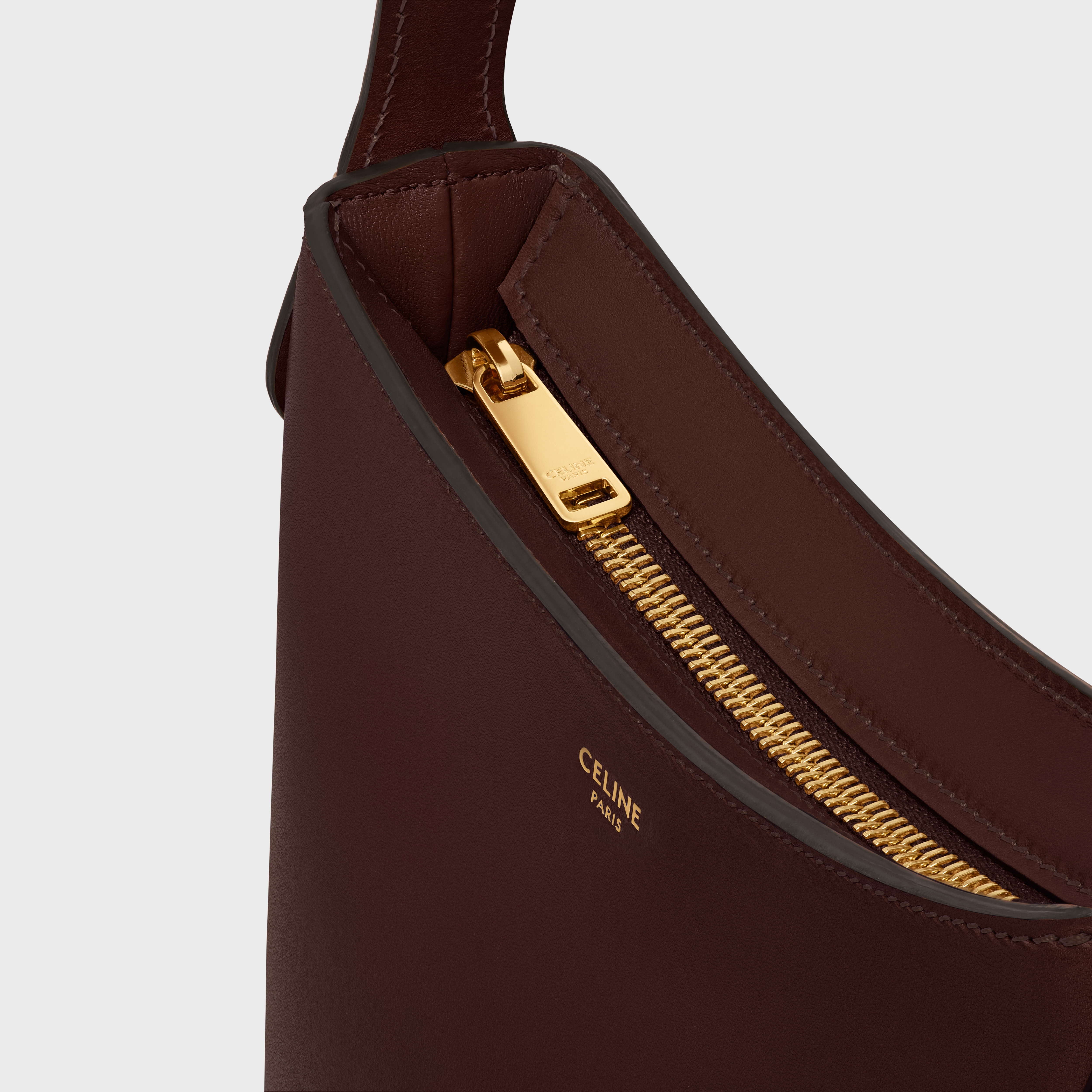 SHOULDER HOBO CELINE ALICE in shiny calfskin - 5