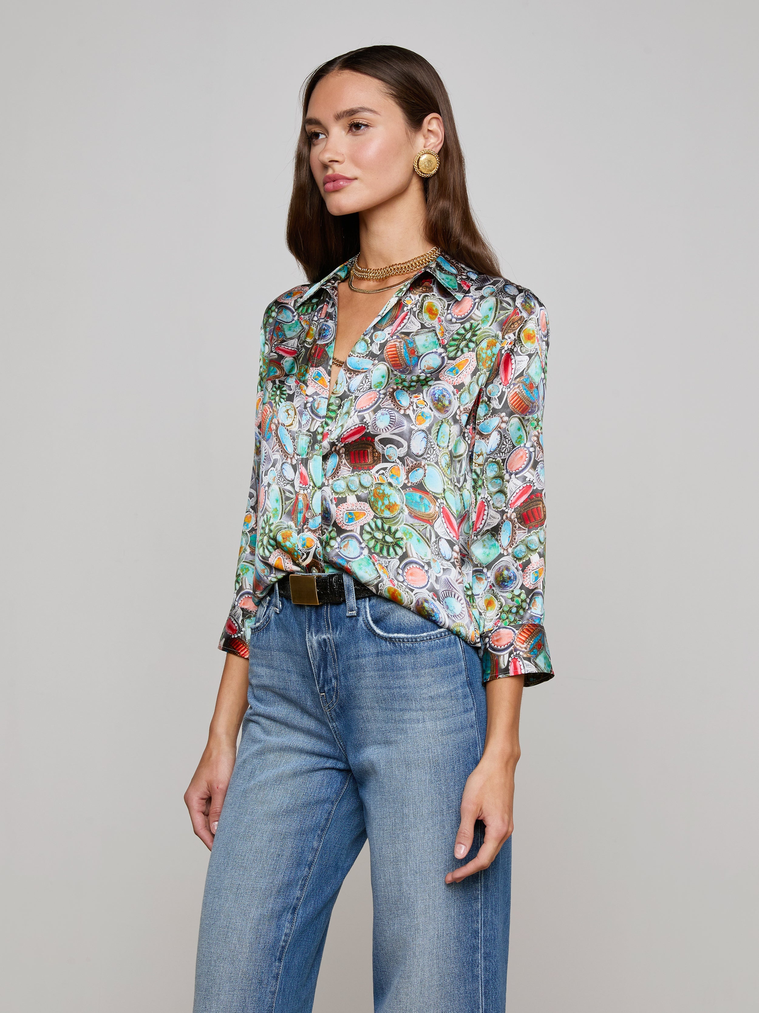 Dani Silk Blouse - 4