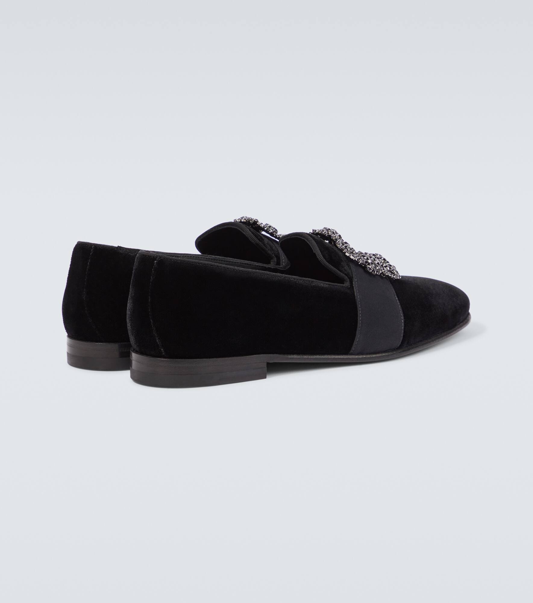 Carlton Jet velvet loafers - 6