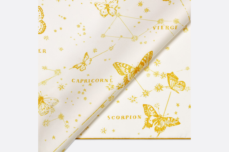 Butterfly Zodiac 70 Square Scarf 6