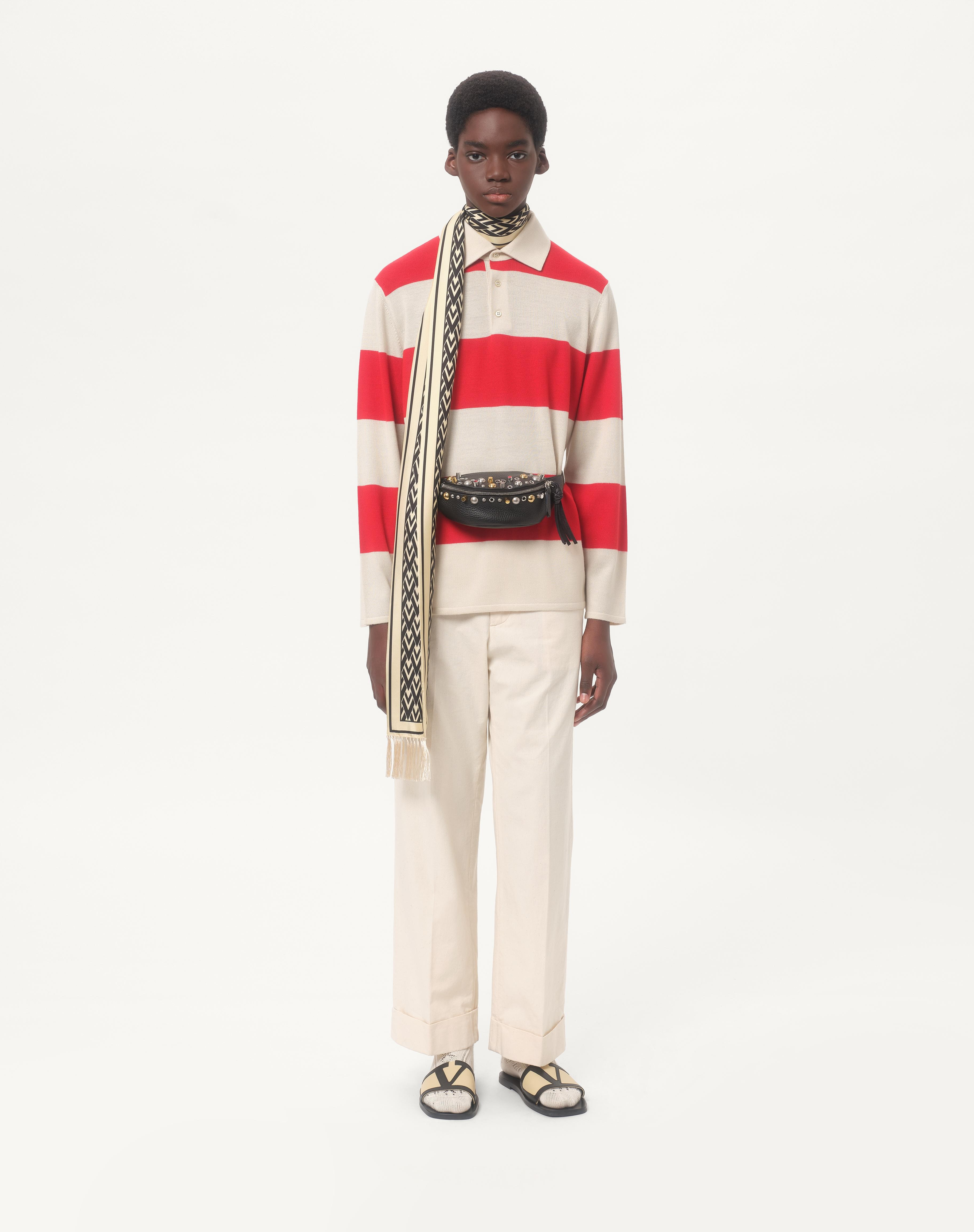 VALENTINO GARAVANI NELLCÔTE BELT BAG IN GRAINY CALFSKIN - 2