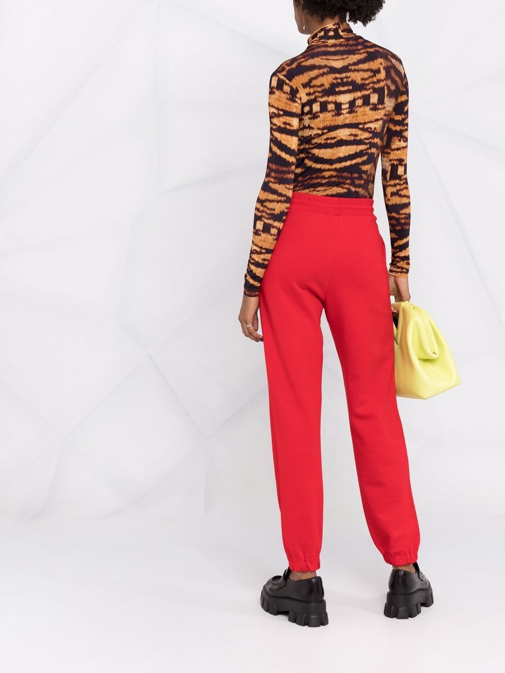 drawstring logo-print joggers - 4