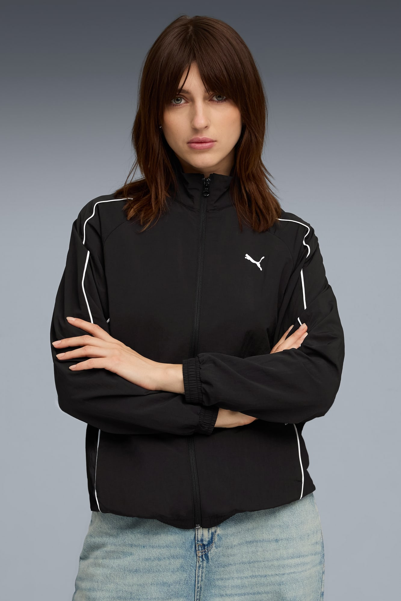 PUMA Sport Woven Full-Zip Jacket Women - 3