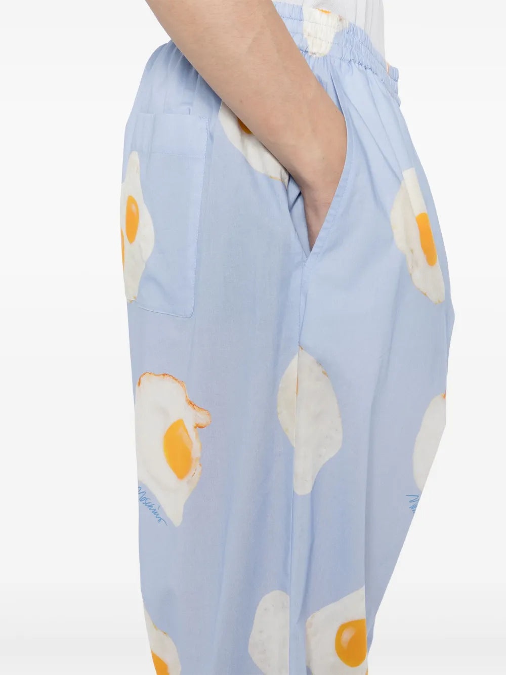 GRAPHIC-PRINT TROUSERS - 5