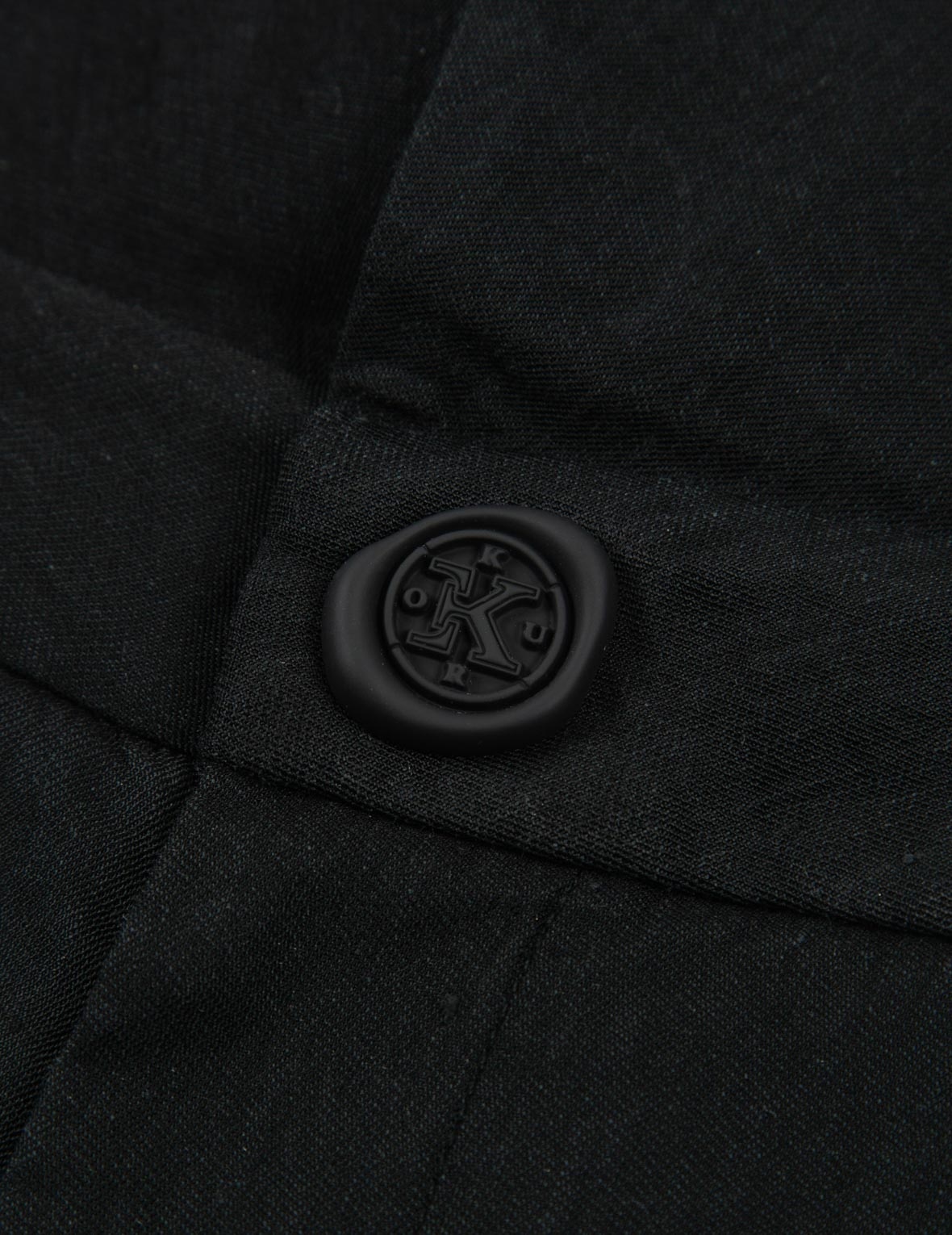 Logo Embroidery Tapered Pants - 14