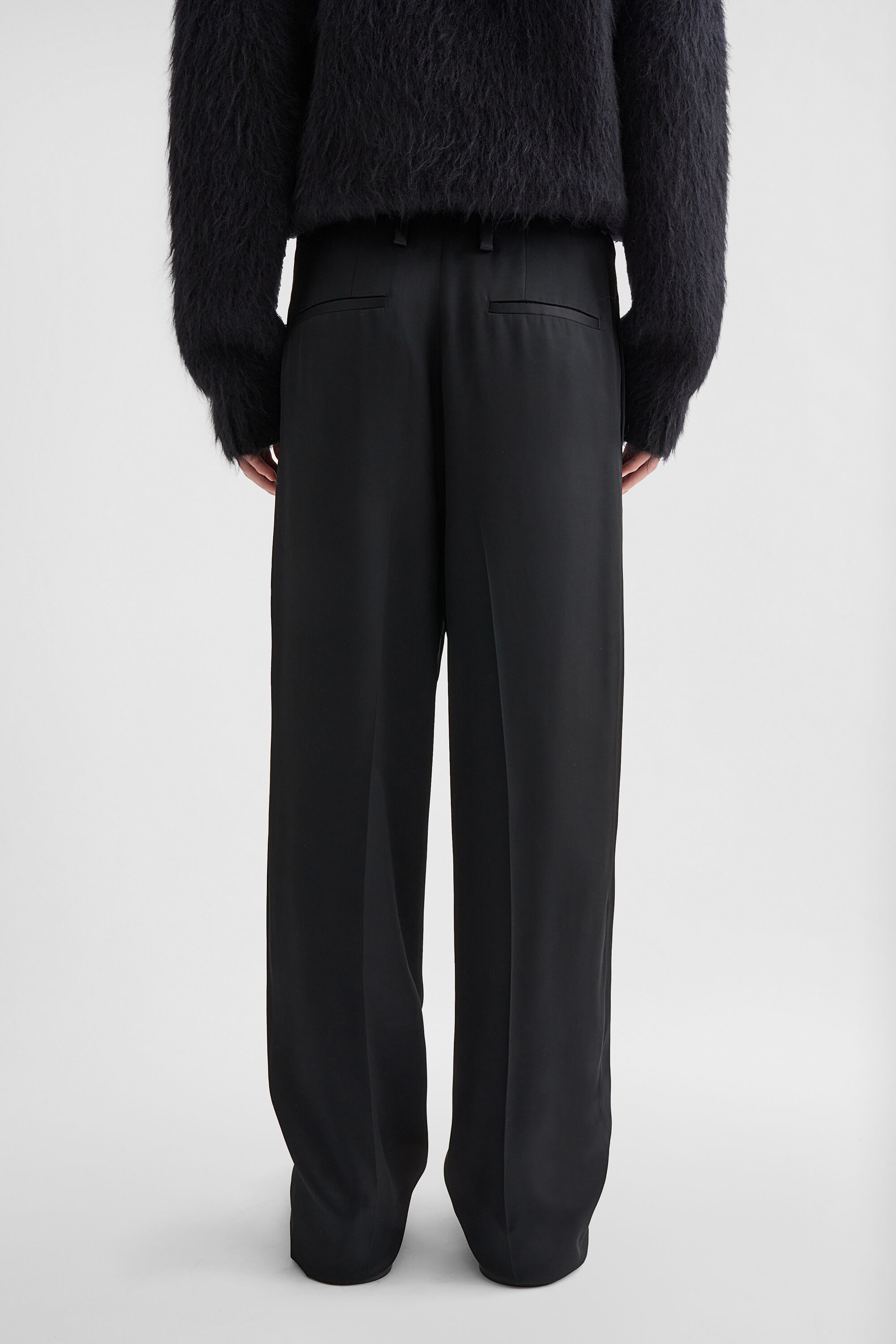 Fluid Viscose Trousers - 2