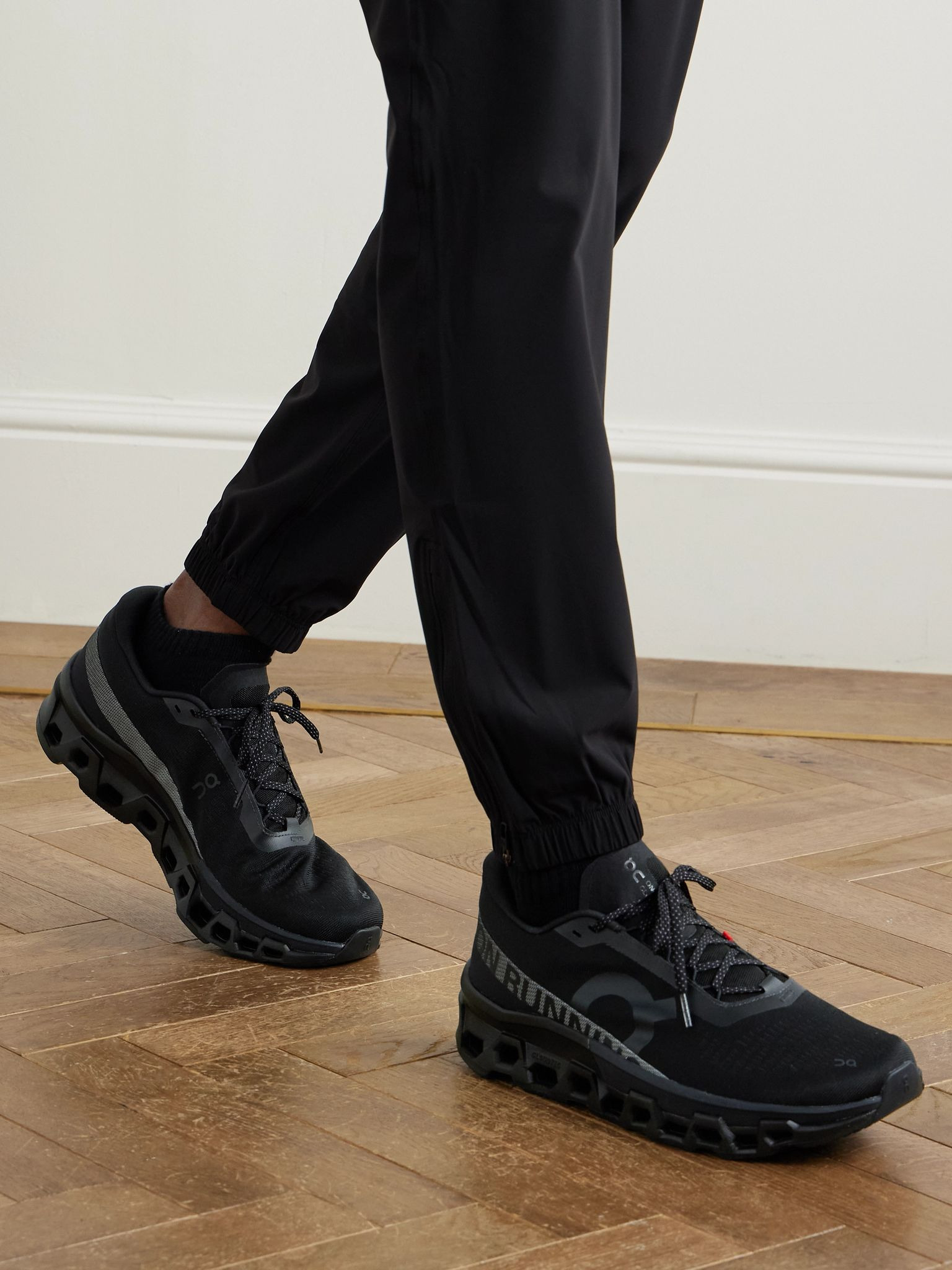 Cloudmonster 2 Rubber-Trimmed Mesh Running Sneakers Black - 2