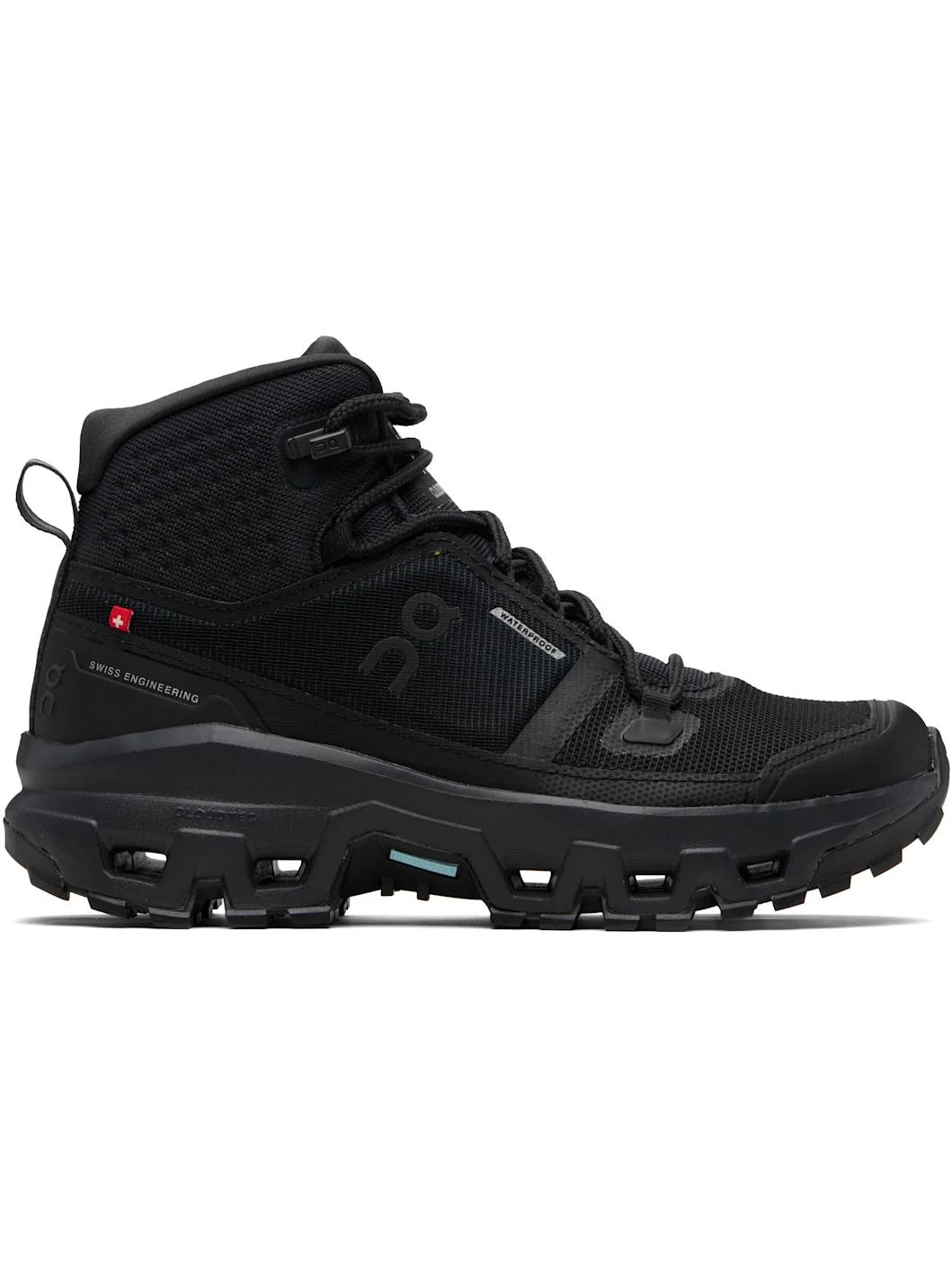 Black Cloudrock Mid Waterproof Sneakers - 1