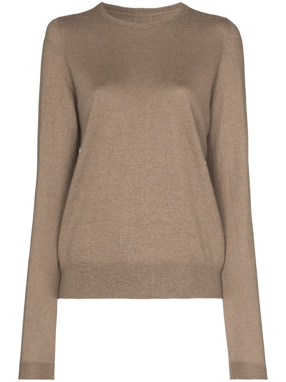 boiled cashmere sweater - 1