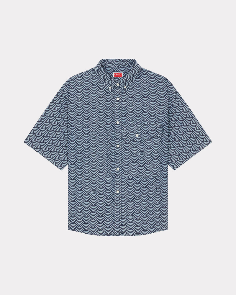 'KENZO Seigaiha' denim shirt 1