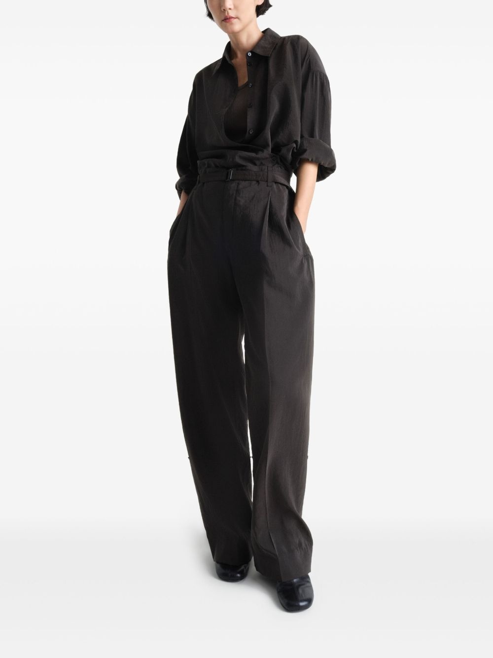 belted trousers - 2