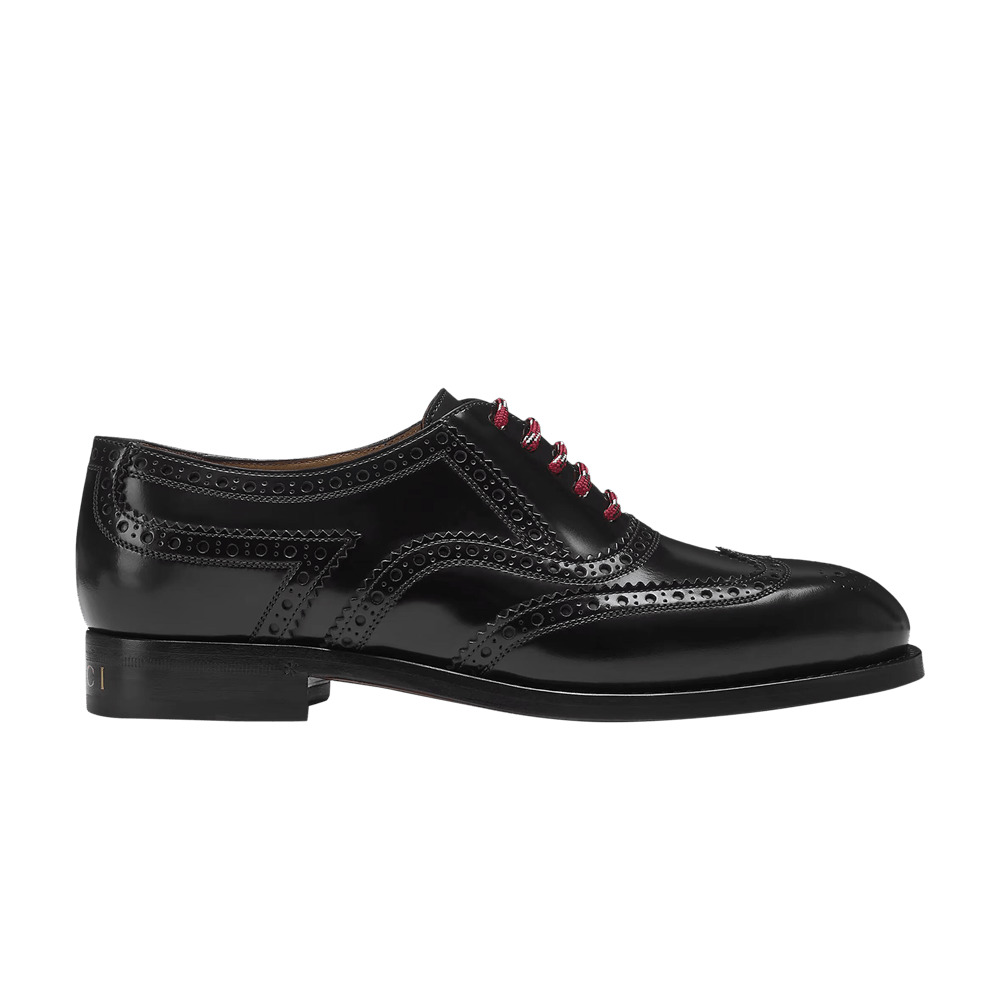 Gucci Cordovan Lux Lace Up 'Black' - 1