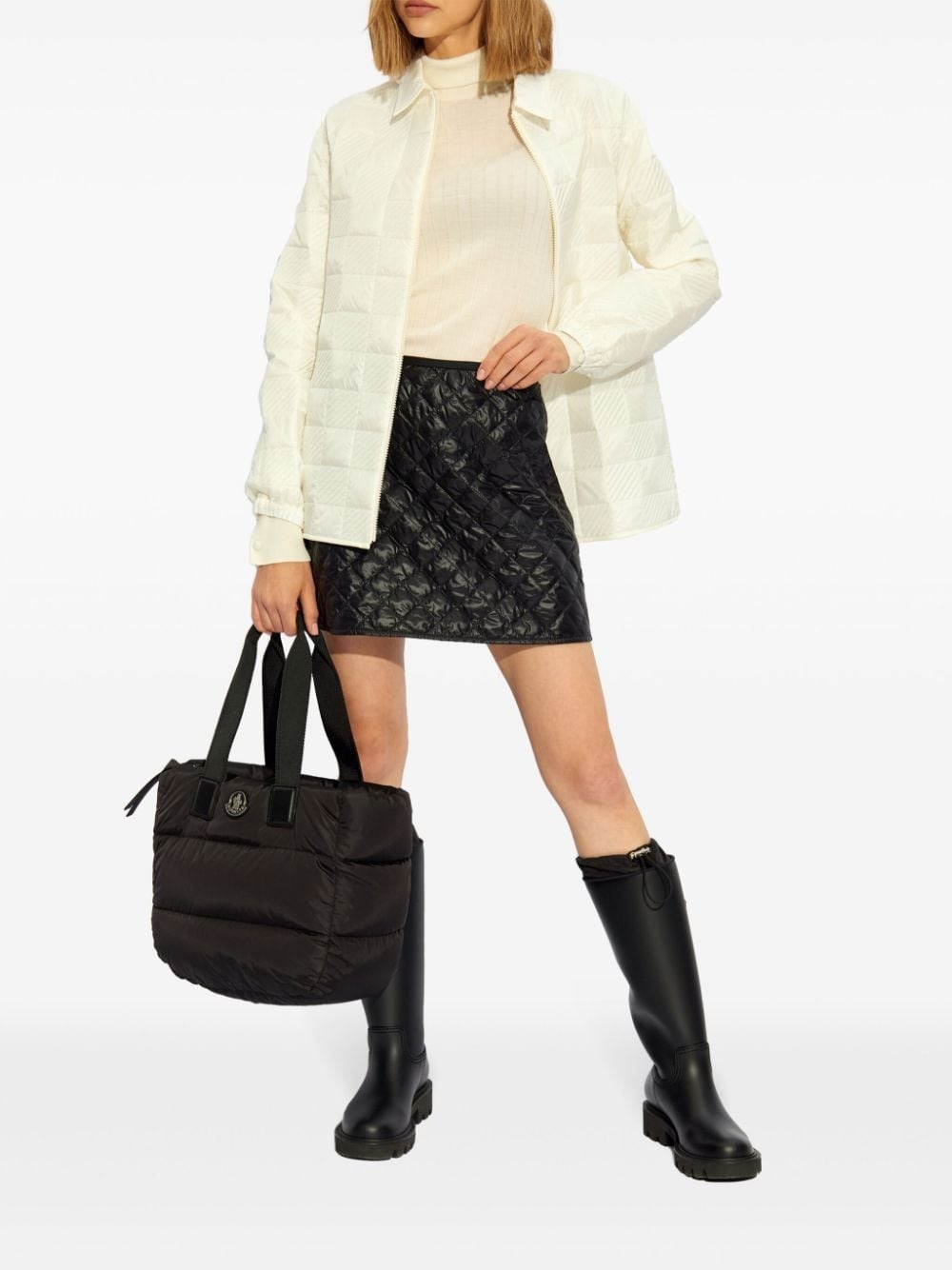 roll-neck wool-cashmere sweater - 2