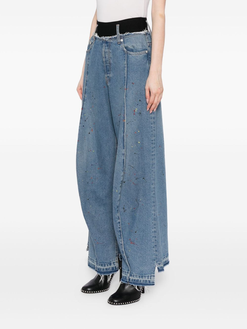 paint-splash jeans - 3