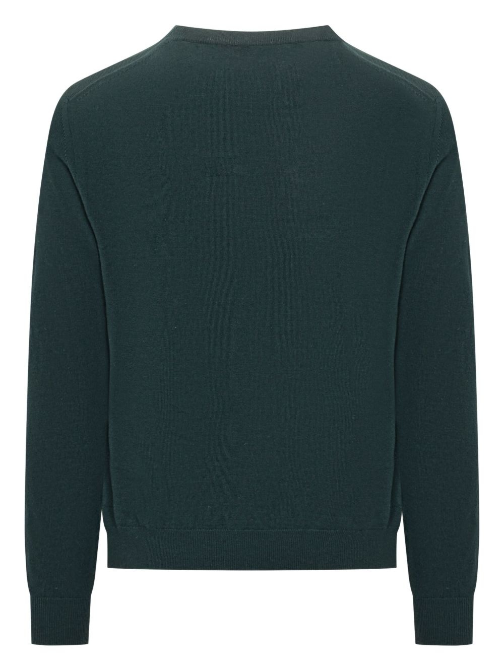crew-neck embroidered sweater - 2