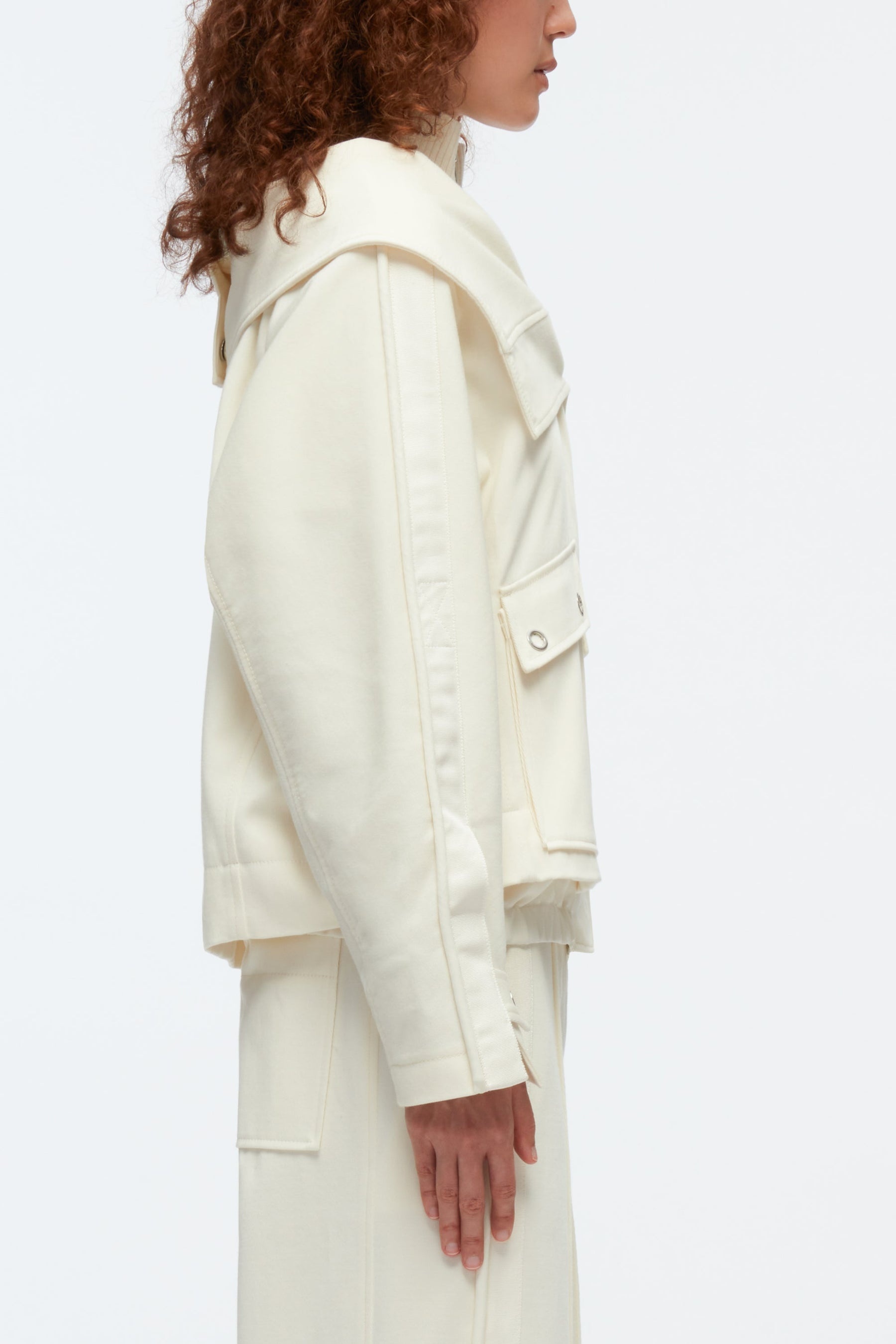 Double Collar Utility Jacket - 3