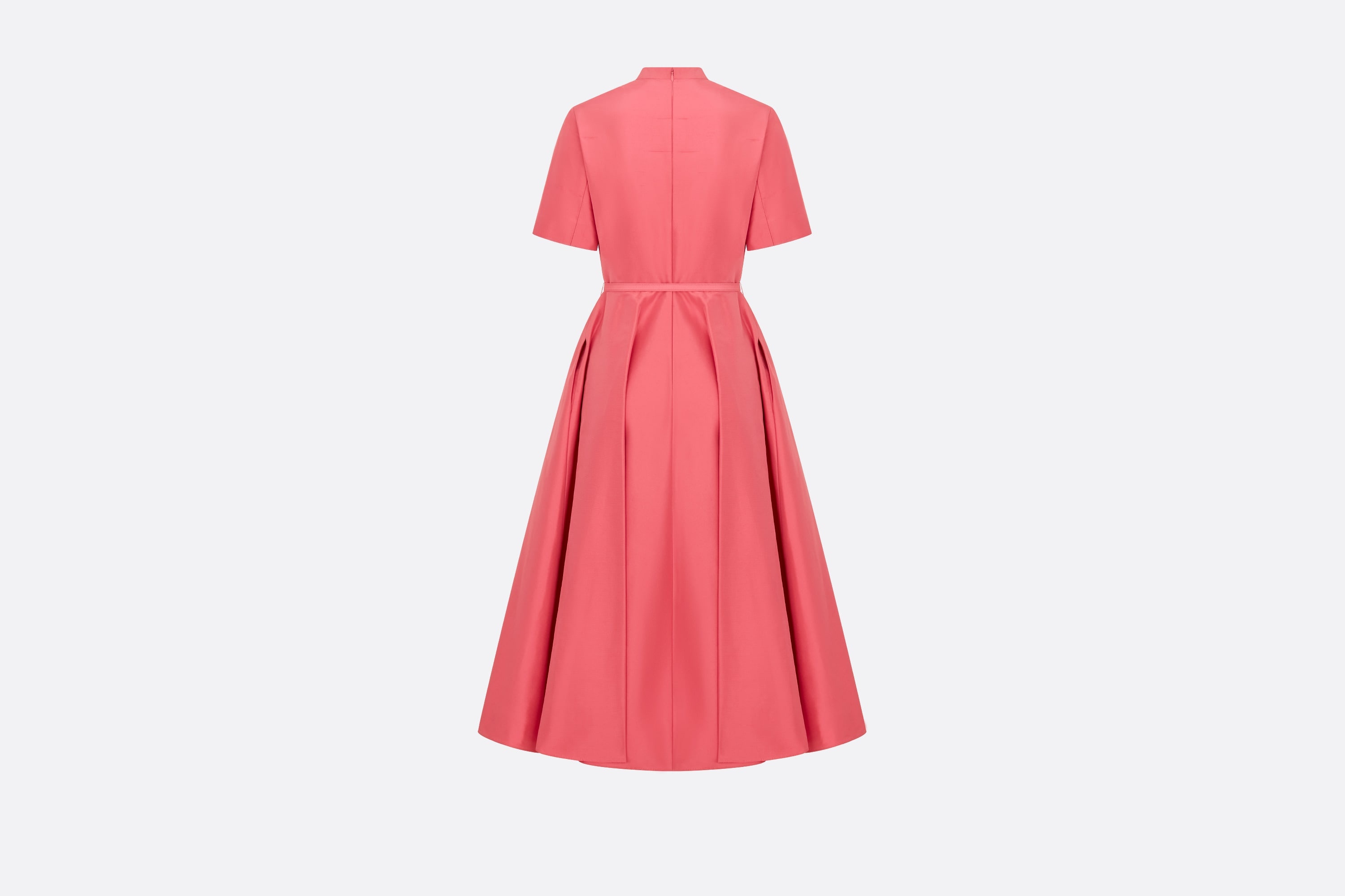 Belted Mid-Length Dress - 2