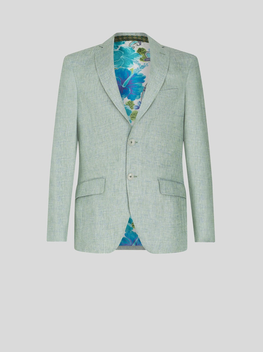LINEN BLAZER - 1