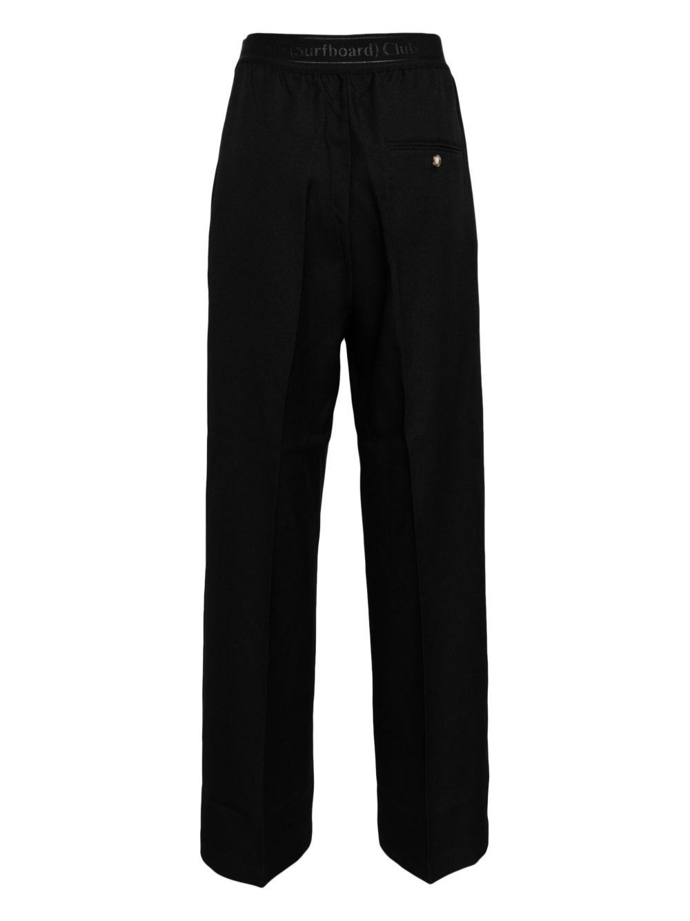 logo-waistband trousers - 2