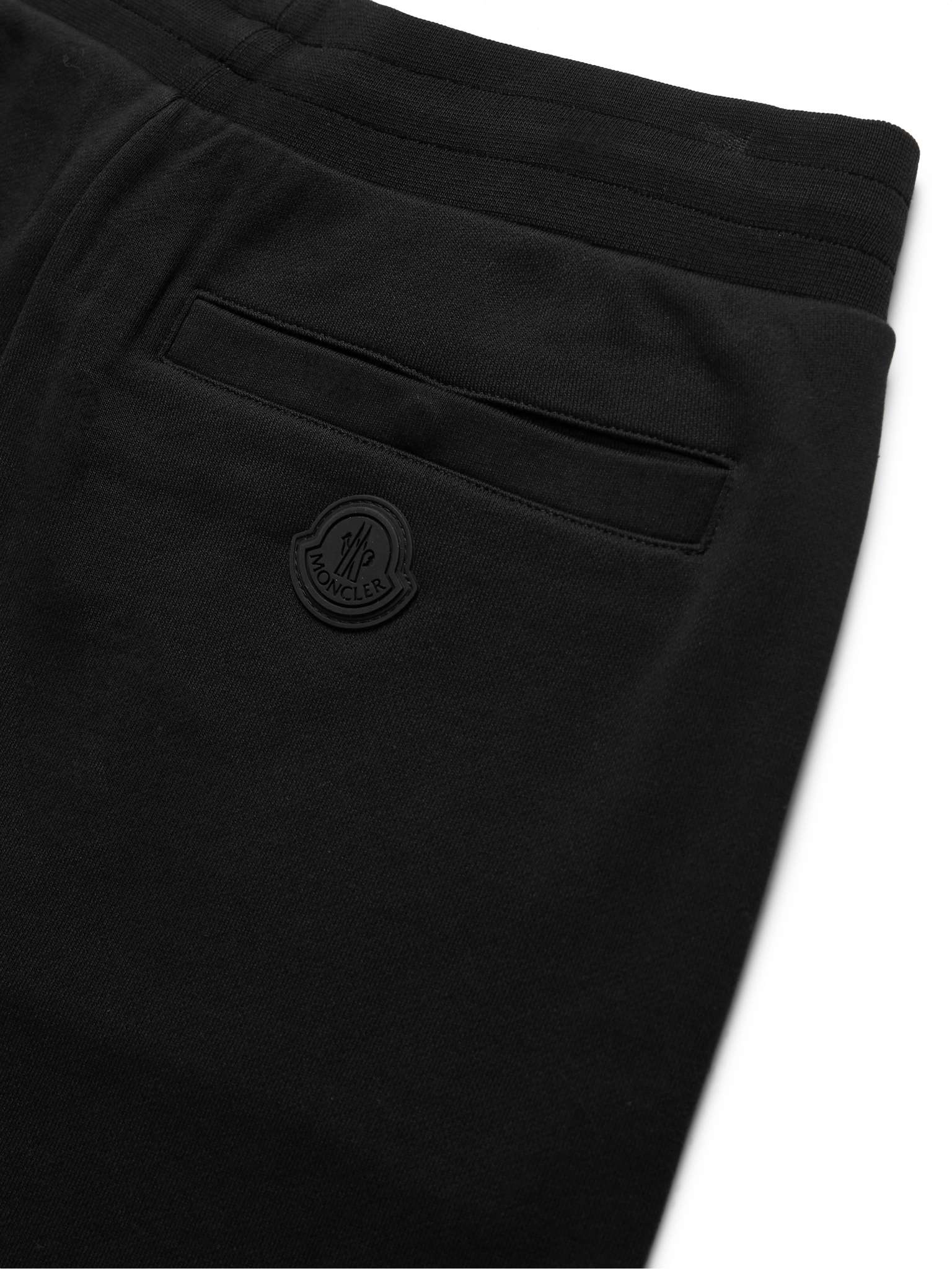 Tapered Logo-Print Loopback Cotton-Jersey Sweatpants - 5