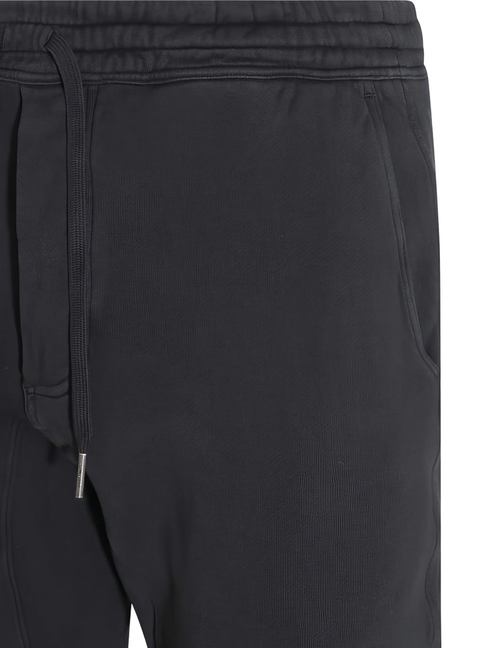 tapered cotton track pants - 3