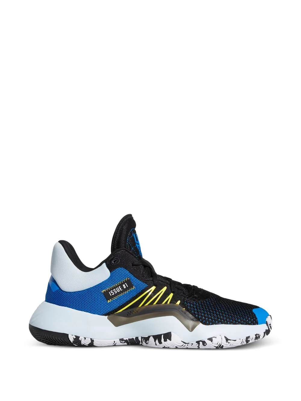 colour-block sneakers - 1