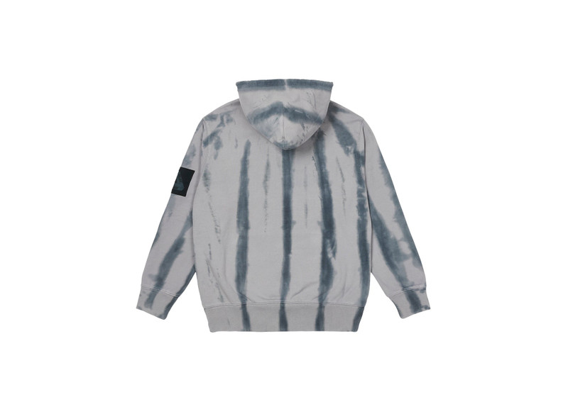 PALACE ZEBRA TIE DYE HOOD BLACK outlook